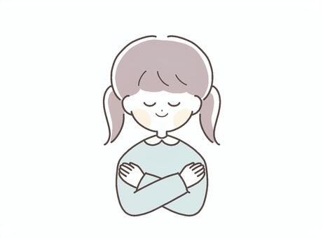 Illustration, child, peace of mind, self care, 