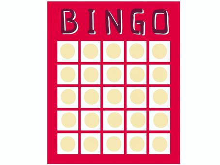 ビンゴカード ビンゴ,カード,ゲーム,勝負,抽選,主線なし,イラスト素材,広告,チラシ,cmのイラスト素材