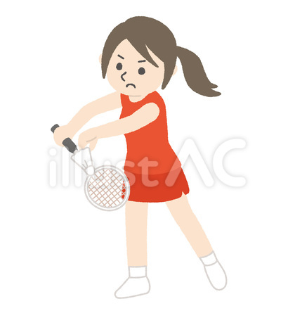 かわいいバドミントン選手女子02_99