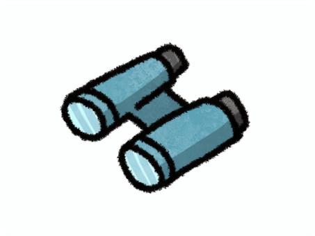 双眼鏡のイラスト 双眼鏡,望遠鏡,アウトドア,観察,登山のイラスト素材
