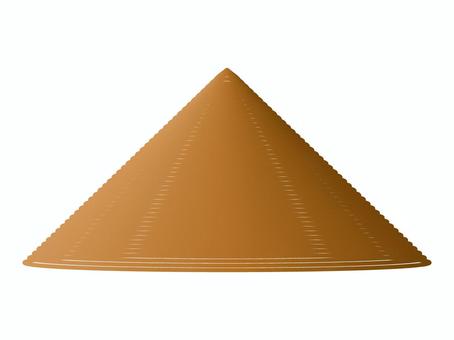 ノンラー ノンラー,ベトナム,アジア,三角,帽子,笠,被り物,タイ,農村,三角笠のイラスト素材