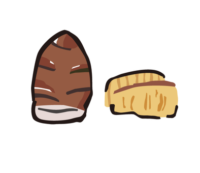 ゆるいたけのこの素材 たけのこ,野菜,食べ物,ベクター,アイコン,ゆるい,ポップ,手描き,かわいい,グルメのイラスト素材