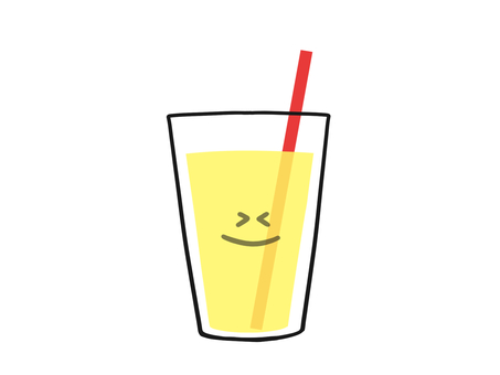 Illustration, drink, juice, lemonade, 