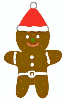 サンタ帽を被ったジンジャーチョコクッキー サンタ帽を被ったジンジャーチョコクッキー ジンジャーマンクッキー,ジンジャーブレッドマン,クッキー,サンタ帽子,サンタクロース,クリスマス,冬,12月,お菓子,ビスケットのイラスト素材