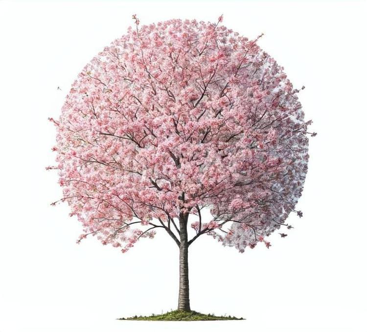 桜⑨ 桜,満開,個性的のイラスト素材