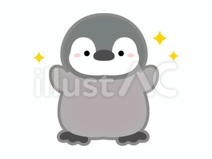 熱中症対策で体力づくりをするペンギン