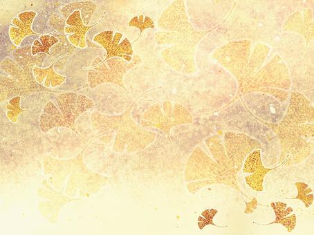 イチョウ舞う、和の余韻【1】