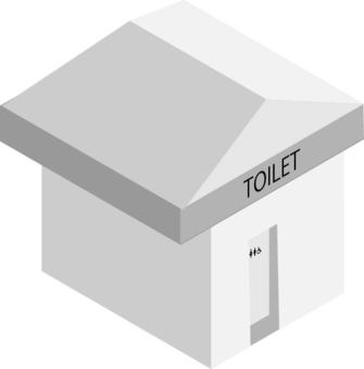 公衆トイレ 公共トイレ,トイレ,toilet,rest,room,公衆トイレ,洋式トイレ,和式トイレ,バリアフリートイレ,多目的トイレのイラスト素材