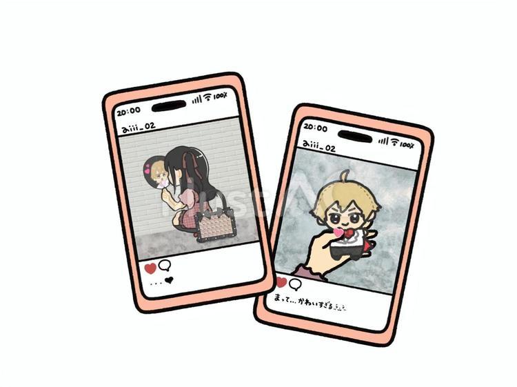 推し活 推し活,推し,推しグッズのイラスト素材