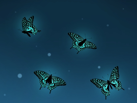 アゲハチョウの背景 蝶,手書き,手描き,きれい,かわいい,無料,フリー,標本,リアル,虫のイラスト素材