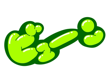 ビューン 文字,言葉,フォント,手書き風,販促,pop,見出し,丸文字,太字,ビューンのイラスト素材