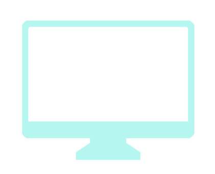 テレビ（デスクトップ） モニター,テレビ,横長,デスクトップ,長方形,液晶,映像,番組,インテリア,生活のイラスト素材