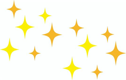 キラキラ星アイコン キラキラ,星,ピカピカ,アイコン,光,輝き,きらめき,衛生,清潔,エフェクトのイラスト素材