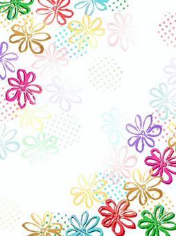 Pop art style colorful flower background, JPG, PNG and AI Pop art style colorful flower background, flower, background, watercolor, JPG, PNG and AI
