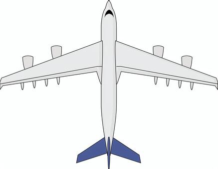 飛行機見下ろす 飛行機,旅客機,飛ぶ,気体,見下ろす,旅行,空港,線画のイラスト素材