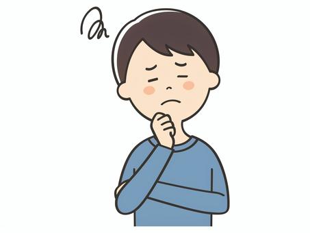 悩む男性