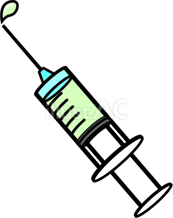 注射器 注射器,治療,病院のイラスト素材