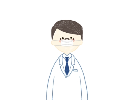 Male doctor with a mask, a doctor, medical, hospital, JPG and PNG