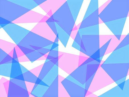 Triangular geometric background (pink x light blue), geometry, triangle, overlap, JPG, PNG and AI