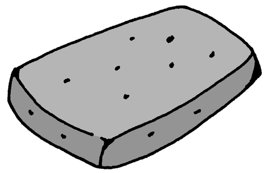 板こんにゃく 板こんにゃく,こんにゃく,四角,健康,便秘解消,お通じ,食物繊維,美容,煮物,スーパーのイラスト素材