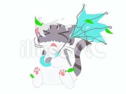 サバシロちゃん暴風雨
