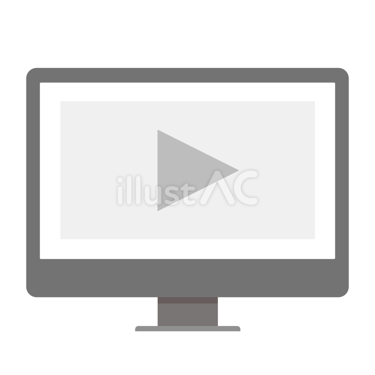 動画視聴 映画,ネット配信,動画のイラスト素材