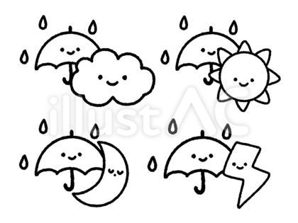 雨のちアイコンセット