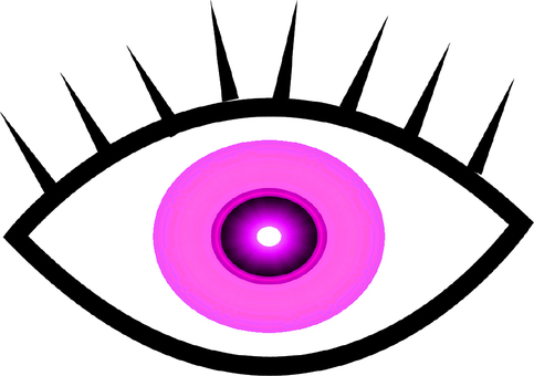 Illustration of "eyes, eyes, eyeballs"_05, eye, eye, a gaze, JPG and PNG