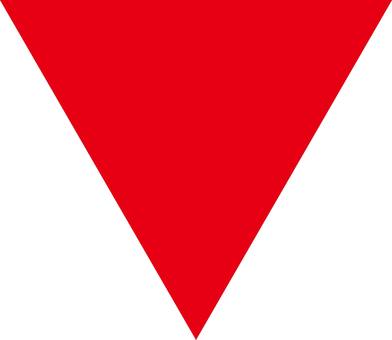 Illustration, triangle, red, geometry, 