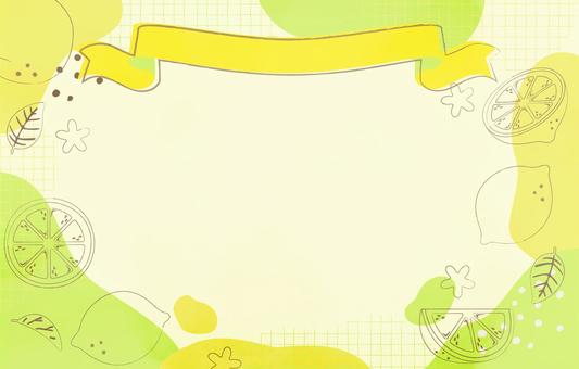 Lemon frame background, JPG and AI Lemon frame background, lemon, flower, leaf, JPG and AI