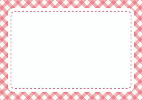 クリスマスのギンガムチェックのフレーム赤 クリスマスのギンガムチェックのフレーム赤 クリスマス,チェック,ギンガムチェック,背景,フレーム,チェック柄,枠,飾り枠,チェック模様,クリスマスフレームのイラスト素材