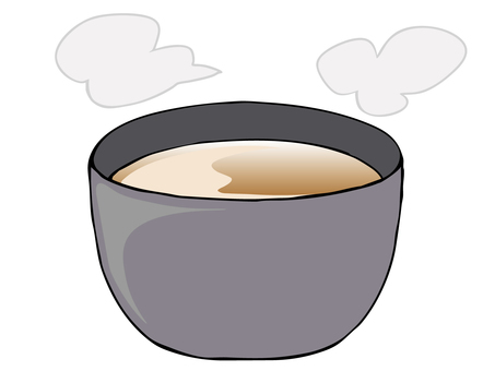 ほうじ茶 ほうじ茶,飲み物,お茶,ホット,湯呑,湯気,主線あり,イラスト素材,広告,チラシのイラスト素材