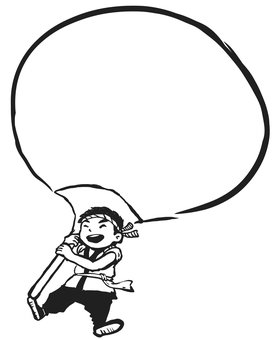 うちわ男の子 うちわ,祭,男の子,線画,墨絵,筆絵,和風,日本文化,法被,ねじり鉢巻きのイラスト素材