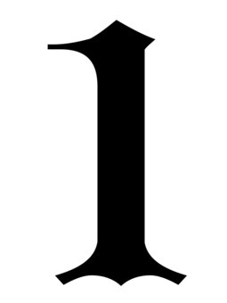 1 1 1,数字,文字,アイコン,番号のイラスト素材