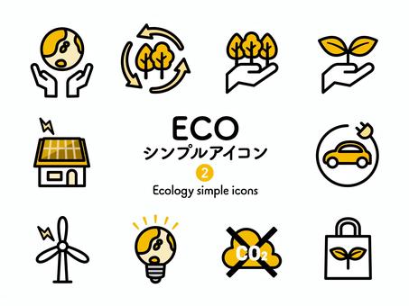 Illustration, icon collection, icon, ecology, 