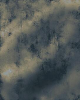 夜霧の墨風テクスチャ 夜,森,墨,背景,幽玄,和風,ダーク,深緑,和モダン,神秘のイラスト素材