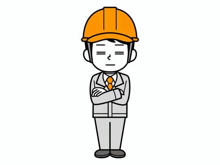 A man of a dismayed worker Simple, JPG, PNG and EPS A man of a dismayed worker Simple, male, employee, work clothes, JPG, PNG and EPS