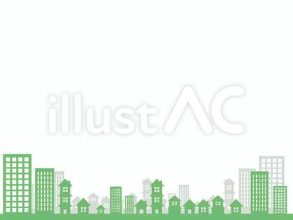 家とマンションの街並み