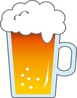 beer icon illustration foam, beer, summer, muggy beer, JPG, PNG and AI