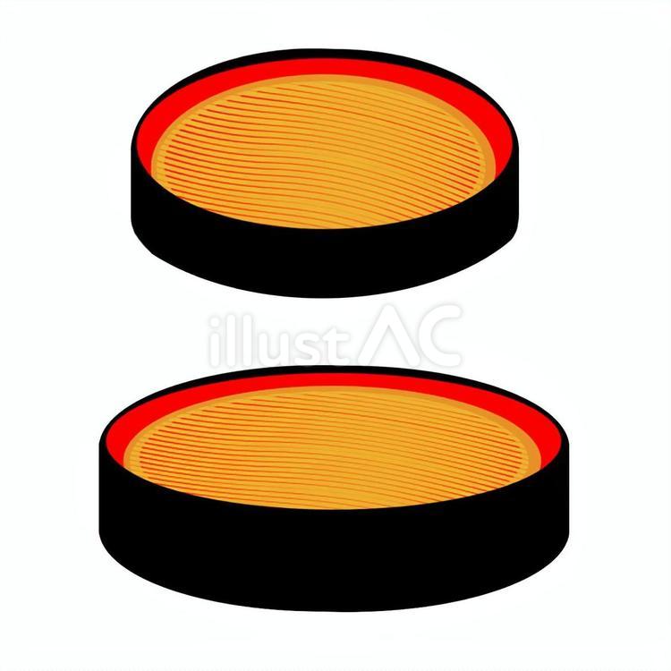 そばを入れる器 器,ざる,桶のイラスト素材