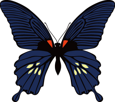 蝴蝶(海軍), JPG 和 EPS 蝴蝶(海軍), तितली, JPG 和 EPS