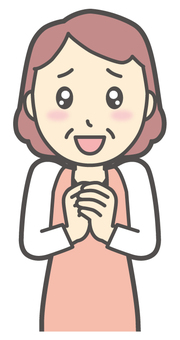  エプロンおばちゃん-229-バスト