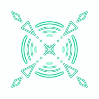 サイバーファンタジー照準 緑 ターゲット,狙撃,丸,照準,スナイパー,ロックオン,射撃,銃撃,銃,十字のイラスト素材