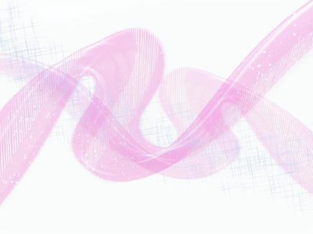 風のリボン-ピンク05k 風,リボン,ピンク,ライン,波,光,きらめき,抽象,背景,やわらかいのイラスト素材