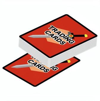 カードゲームで山札の一番下に戻す カードゲーム,トレーディングカード,カード,山札,デッキ,戻す,下,トレカ,ゲーム,遊びのイラスト素材