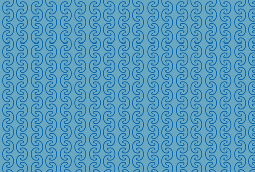 ハガキサイズの和柄環つなぎのブルー 背景,和風,和柄,環つなぎ,ブルー,青緑,日本,伝統,和モダン,渋いのイラスト素材