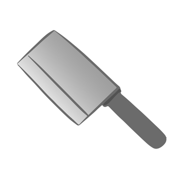 出刃包丁 出刃包丁,包丁,料理,道具,板前,切る,キッチン,料理人,ベクター,刃物のイラスト素材