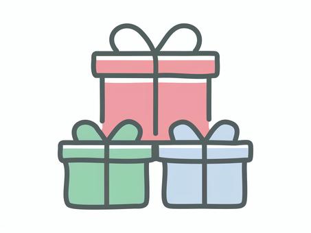 アイコン【プレゼント】6 アイコン【プレゼント】6 アイコン,プレゼント,ギフト,素材,デザイン,サンプル,シンボル,マーク,ベース,シンプルのイラスト素材