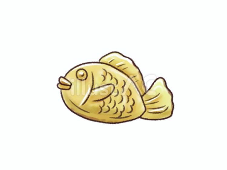 たい焼き たい焼き,鯛,あんこのイラスト素材