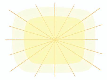 光 光,グラデーション,透過,お知らせ用,宣伝用,pop調,手描き,挿絵,ワンポイント,素材のイラスト素材